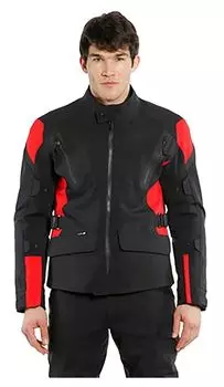 Текстильная куртка Dainese, черный/красный