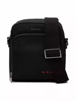 Текстильная сумка-мессенджер Kiton, черный