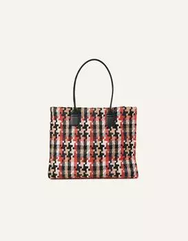 Текстильная сумка-шоппер Dogtooth Accessorize, оранжевый
