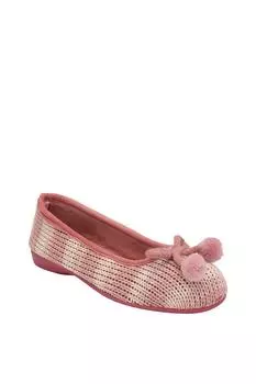 Текстильные балетки "Fortune" Lotus, розовый