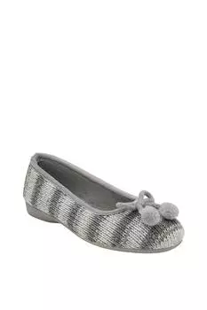 Текстильные балетки "Fortune" Lotus, серый