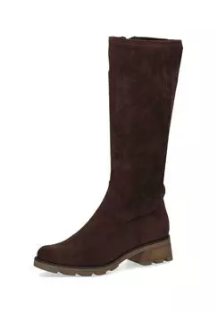 Текстильные ботинки Caprice, темно-коричневый