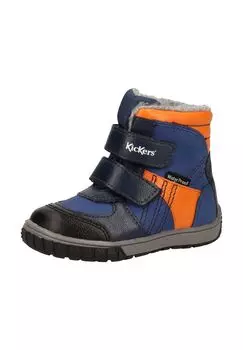 Текстильные ботинки KicKers, синий