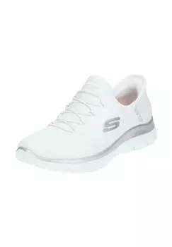 Текстильные кроссовки SKECHERS, белый