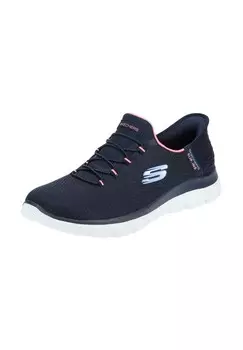 Текстильные кроссовки SKECHERS, темно-синий