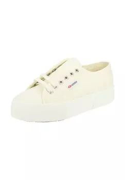 Текстильные кроссовки SUPERGA, бежевый