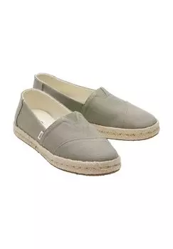 Текстильные полуботинки TOMS, оливковый