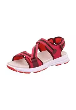 Текстильные сандалии legero, красный