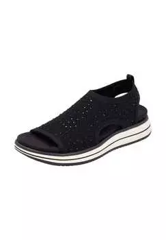 Текстильные сандалии Remonte, черный