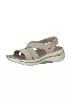 Текстильные сандалии SKECHERS, серый