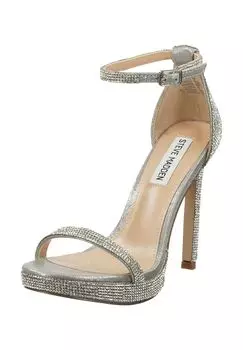 Текстильные сандалии STEVE MADDEN, серебряный