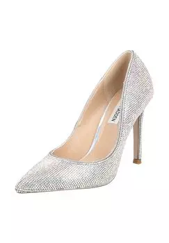 Текстильные туфли STEVE MADDEN, серебро