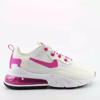 Текстильные женские кроссовки Air max 270 React e cj0619 100 Nike, белый