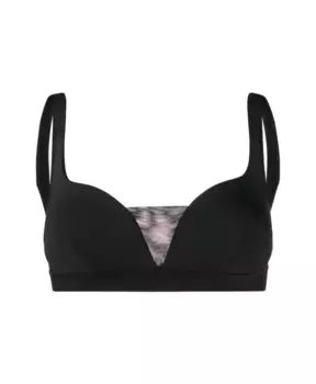 Текстильный бюстгальтер s7bx70500 Stella Mccartney, черный