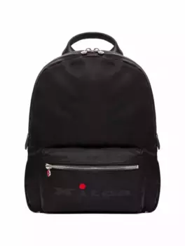 Текстильный рюкзак с логотипом Kiton, черный