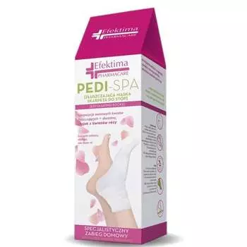 Текстима, Педи-спа, Отшелушивающая маска для ног, Efektima