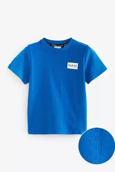 Текстурированная футболка Baker By Ted Baker, синий