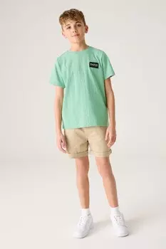 Текстурированная футболка Baker By Ted Baker, зеленый