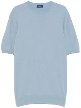 Текстурированная футболка Drumohr, синий