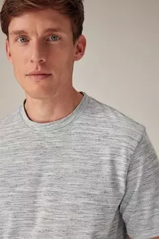 Текстурированная футболка Next, синий