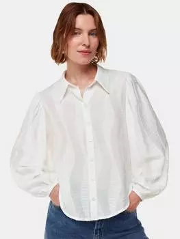 Текстурированная рубашка ханны Whistles, белый