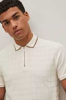 Текстурированная рубашка-поло Next