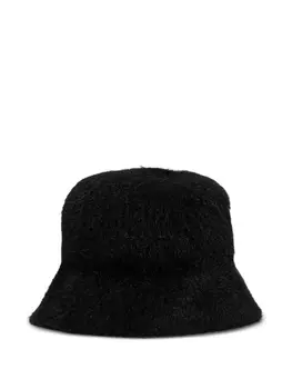 Текстурированная шляпа-ведро Lanvin, черный