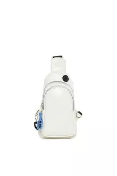 Текстурированная сумка через плечо с блестящими аксессуарами Bagmori