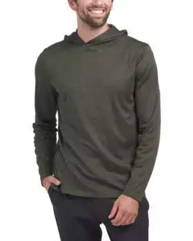 Текстурированная толстовка с капюшоном Rbx, оливковый
