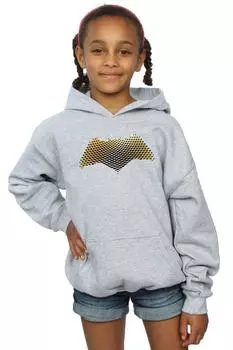 Текстурированная толстовка с логотипом «Лига справедливости» и «Бэтмен» DC Comics, серый