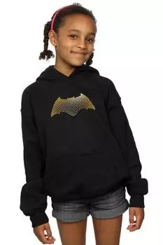 Текстурированная толстовка с логотипом «Лига справедливости» и «Бэтмен» DC Comics, черный