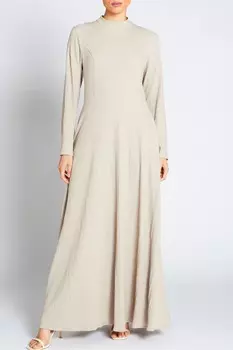 Текстурированное платье макси Aab