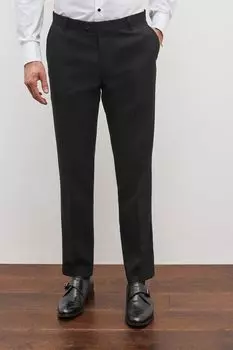 Текстурированные брюки Next, черный