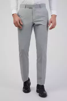 Текстурированные брюки узкого кроя Occasions, серый