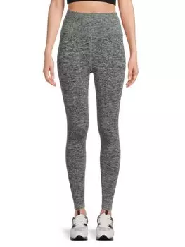 Текстурированные леггинсы Love Spiritual Gangster, цвет Heather Grey