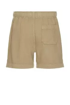 Текстурированные махровые шорты Frame, темно-бежевый