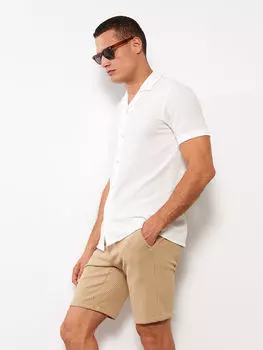 Текстурированные мужские шорты Slim Fit LCW Vision