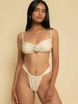 Текстурированные плавки бикини Sandra Montce, мультиколор