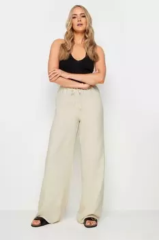 Текстурированные широкие брюки Long Tall Sally, розовый