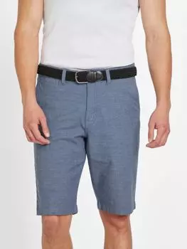 Текстурированные шорты Марио Guess Factory, цвет blackened blue