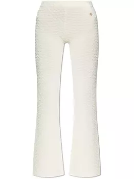 Текстурированные трикотажные брюки Casablanca, белый