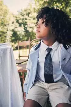 Текстурированный блейзер Blake Angel & Rocket, синий