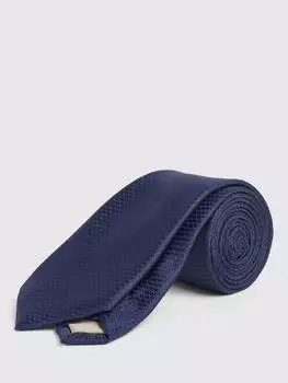 Текстурированный галстук Moss, темно-синий