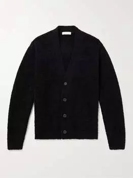 Текстурированный кардиган из органического хлопка House MFPEN, черный