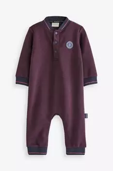 Текстурированный рампер бордового цвета Baker by Ted Baker, красный