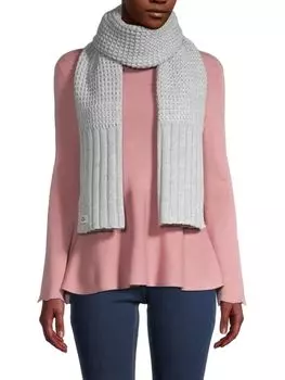 Текстурированный шарф-кардиган Ugg, цвет Grey Heather
