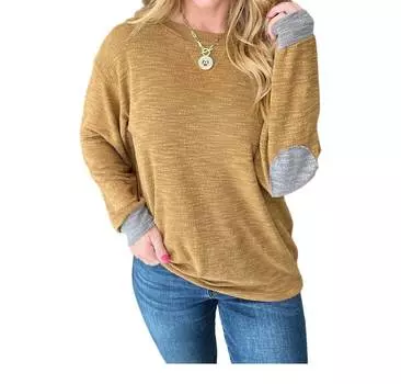 Текстурированный топ цвета Camel GEEGEE