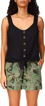 Текстурированный топ Golden Hour Sanctuary, черный