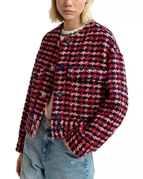 Текстурная куртка Essentiel Antwerp, красный