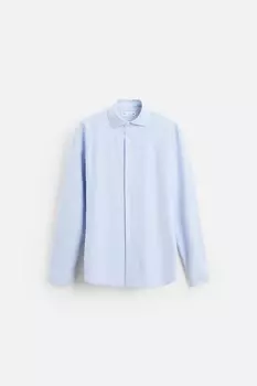 Текстурная рубашка ZARA, цвет stripes